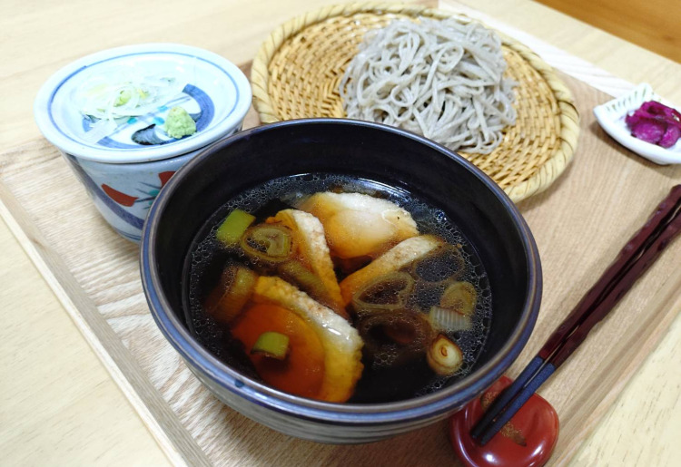 Kamo Zaru (Cold Soba with Dipping Duck Broth)※Limited Quantities